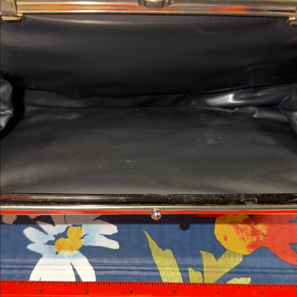 Source Unknown Metallic Silver Clutch - image 3